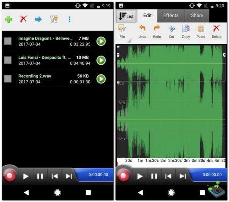 Las 10 mejores aplicaciones de edición de audio para Android