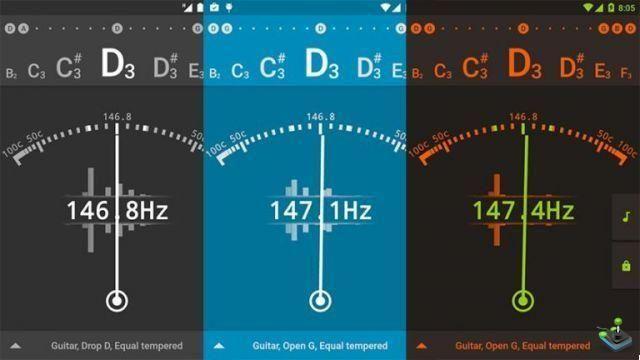 Las 10 mejores aplicaciones de afinador de guitarra en Android