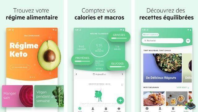 Las mejores apps de nutrición para Android en 2022