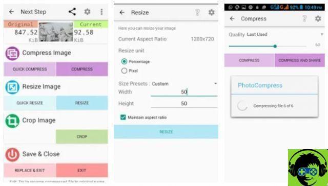 Las mejores apps para reducir el tamaño y peso de las imágenes
