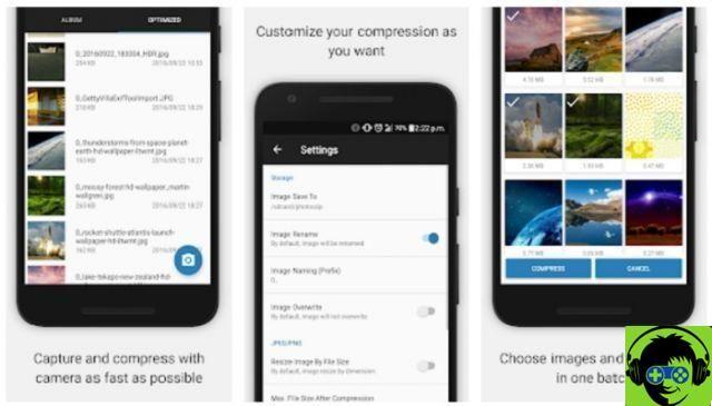 Las mejores apps para reducir el tamaño y peso de las imágenes