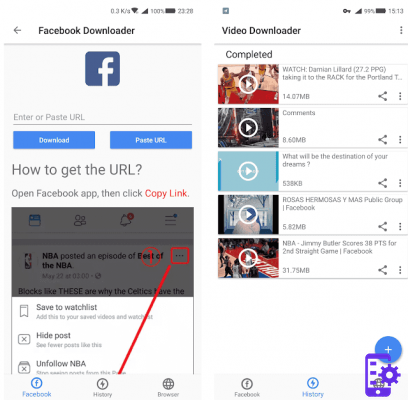 Las mejores apps para descargar vídeos de Facebook