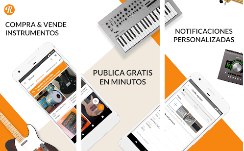 Las mejores apps para vender instrumentos musicales