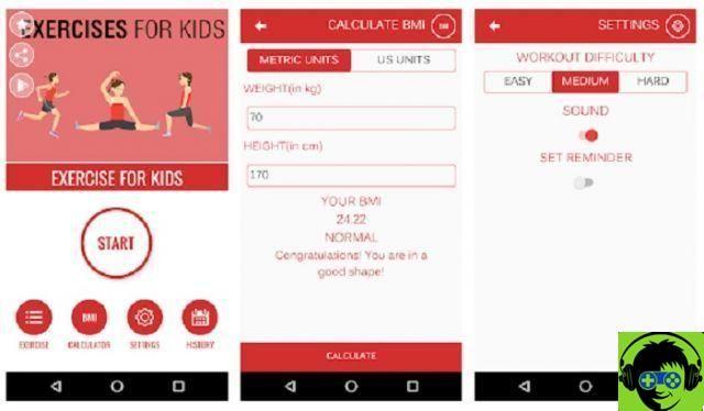 Las mejores apps para que los niños hagan ejercicio en casa