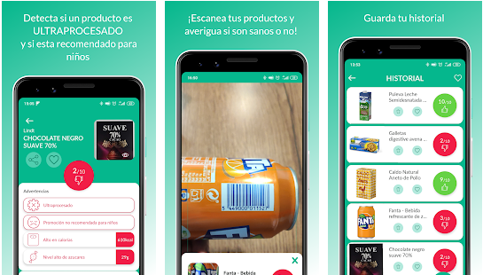 Las mejores apps para leer etiquetas de alimentos