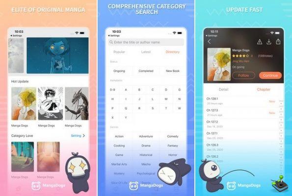 Las mejores aplicaciones de manga para iPhone y iPad