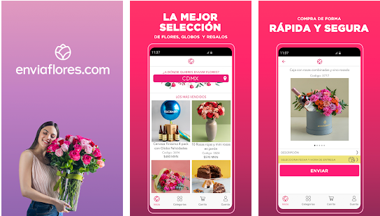 Las mejores apps para enviar flores