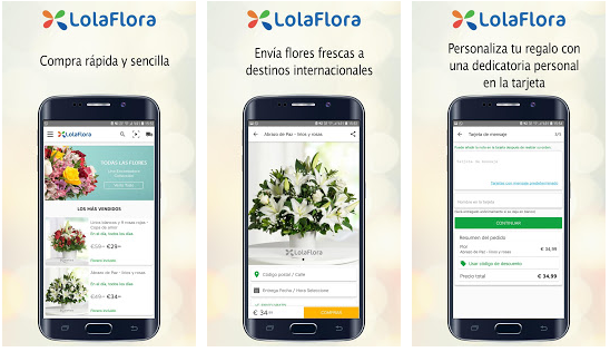 Las mejores apps para enviar flores